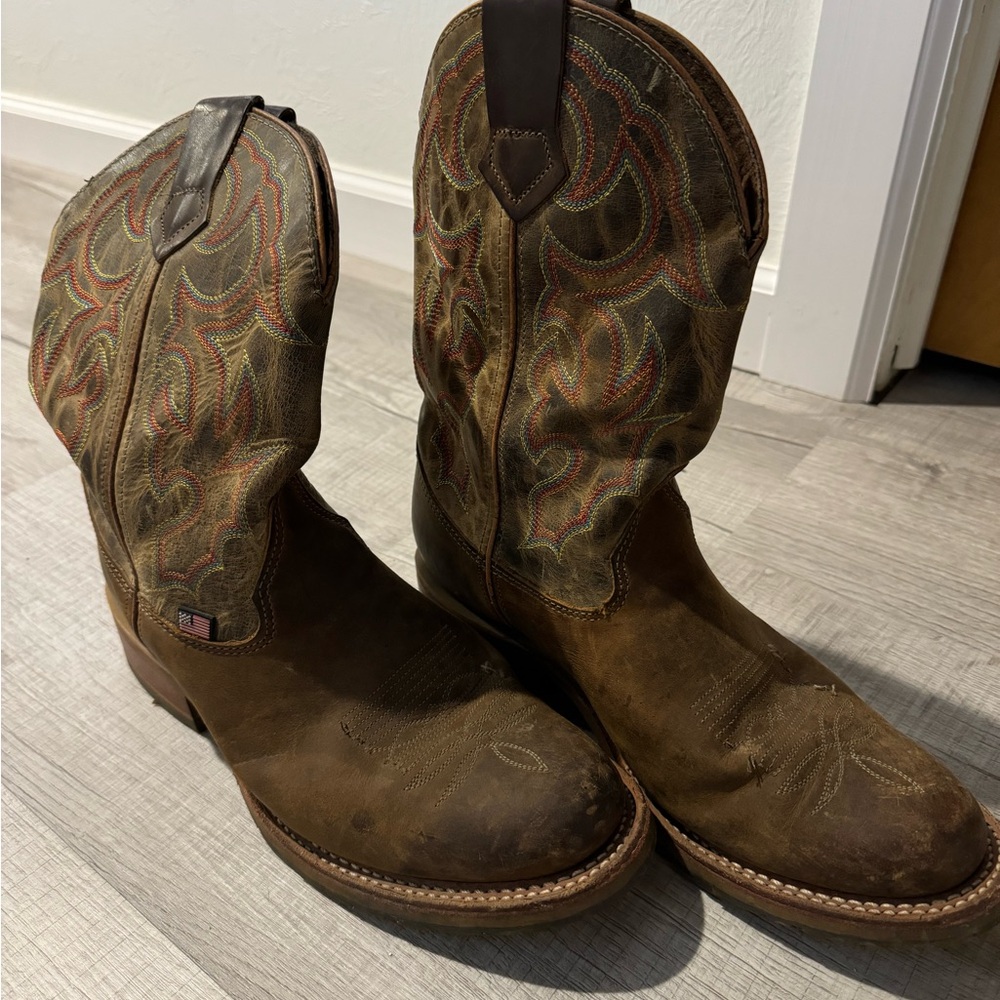 Double HH cowboy boots